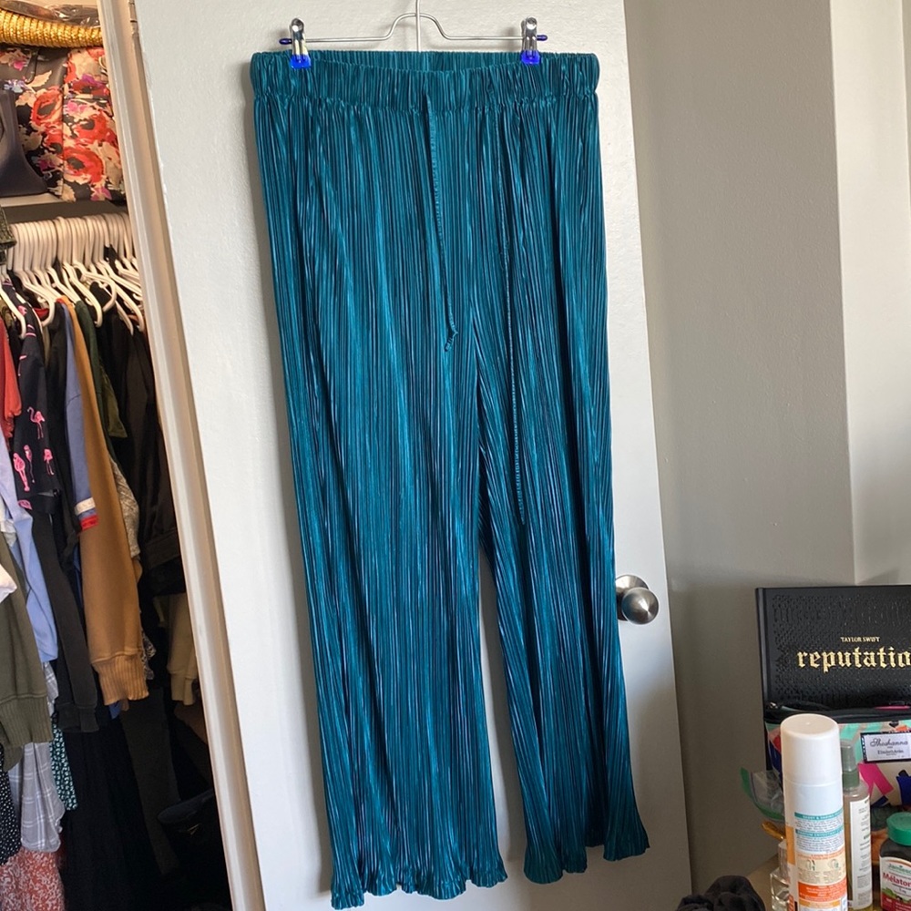 SHEIN high waisted elastic pants